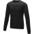 Zenon pánsky sveter s kruhovým výstrihom - Elevate, farba - černá, veľkosť - XS