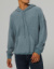 Unisex Sueded Fleece Pullover Hoodie - Bella+Canvas, farba - heather slate, veľkosť - S