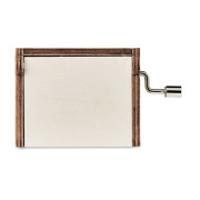 Drevená vianočná hracia skrinka