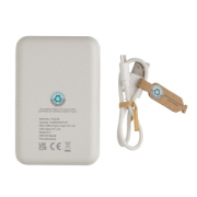 Powerbanka 10 000 mAh z RCS recyklovaného plastu - XD Collection