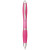 Farebné guľôčkové pero Nash s farebným úchopom - Bullet - farba Magenta