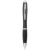 Farebné guľôčkové pero Nash s farebným úchopom, farba - černá