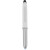 Guľôčkové pero a stylus Xenon s LED, farba - bílá