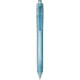 Guľôčkové pero Vancouver - z recyklovaných fliaš - Transparentní modrá 2