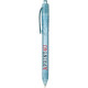 Guľôčkové pero Vancouver - z recyklovaných fliaš - Transparentní modrá
