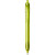 Guľôčkové pero Vancouver - z recyklovaných fliaš - Bullet - farba Průhledná limetková