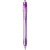 Guľôčkové pero Vancouver - z recyklovaných fliaš - Bullet - farba transparentní fialová