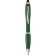 Farebné guľôčkové pero a stylus - farebný úchop