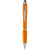 Farebné guľôčkové pero a stylus - farebný úchop - Bullet - farba 0ranžová