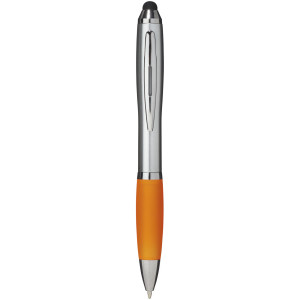 Guľôčkové pero a stylus s farebným úchopom