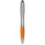 Guľôčkové pero a stylus s farebným úchopom - Bullet - farba 0ranžová