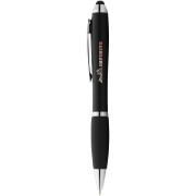 Guľôčkové pero a stylus Nash s čiernym úchopom