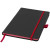 Notebook Color edge A5 - Bullet - farba Černá, Červená s efektem námrazy