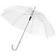 Priehľadný automatický dáždnik 23 palcový - Průhledná bílá 3