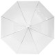 Priehľadný automatický dáždnik 23 palcový - Průhledná bílá