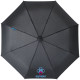 Trojdielny dáždnik Traveller 21,5 palcový - černá 2