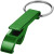 Hliníkový otvárač fliaš a konzerv Tao na kľúče - Bullet - farba Zelená
