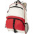 Batoh Utah s batožinovou visačkou - Bullet - farba Červená s efektem námrazy, Krémově bílá