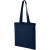 Bavlnená taška Carolina - Bullet - farba Námořnická modř