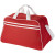 Športová taška San Jose - Bullet - farba Červená s efektem námrazy, Bílá