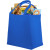 Netkaná nákupná taška Maryville, farba - kráľovská modrá
