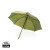 23" bambusový auto-open dáždnik Impact zo 190T RPET AWARE™ - XD Collection, farba - zelená