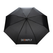 20,5" bambusový dáždnik Impact zo 190T pongee RPET AWARE™ - XD Collection