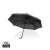 20,5" bambusový dáždnik Impact zo 190T pongee RPET AWARE™ - XD Collection, farba - čierna
