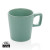 Moderný keramický hrnček na kávu - XD Collection, farba - zelená