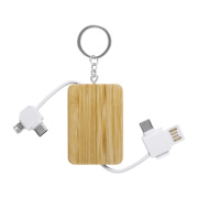 Edulis prívesok na kľúče s USB nabíjacím káblom