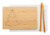 BooCard vianočná pohľadnica, farba - natural, veľkosť - 145×95×3 mm