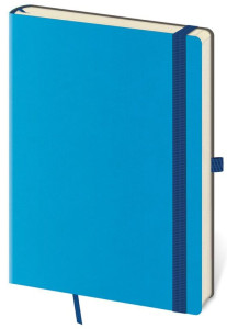 Zápisník Flexies L bodkovaný Blue