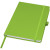 Zápisník A5 z recyklovaného papiera s obálkou - Marksman, farba - limetkově zelená