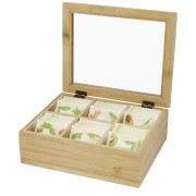 Bambusová krabica na čaj Ocre