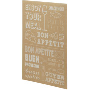 Bambusová kuchynská doštička Quimet - Seasons