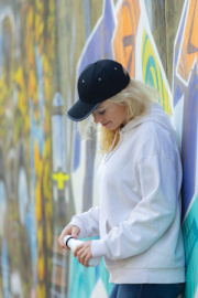 6 dielna kontrastná šiltovka Impact z 280g rec. bavlny AWARE - XD Collection