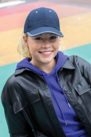 6 dielna kontrastná šiltovka Impact z 280g rec. bavlny AWARE - XD Collection