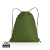 Šnúrkový batoh Impact zo 190T RPET AWARE™ - XD Collection, farba - zelená