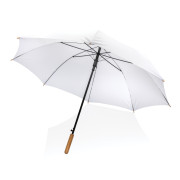 27" bambusový auto-open dáždnik Impact zo 190T RPET AWARE™ - XD Collection