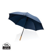 27" bambusový auto-open dáždnik Impact zo 190T RPET AWARE™