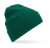 Original čiapka s lemom z organickej bavlny - Beechfield, farba - bottle green, veľkosť - One Size