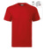 Base - Tričko unisex - Rimeck, farba - červená 07 (brand label), veľkosť - S