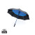 27" vetruodolný auto-open dáždnik Impact zo 190T RPET AWARE™ - XD Collection, farba - modrá