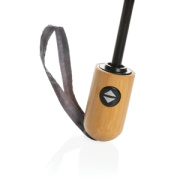 21" bambus auto-open/close dáždnik Impact zo 190T RPET AWARE - XD Collection