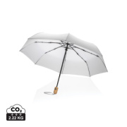 21" bambus auto-open/close dáždnik Impact zo 190T RPET AWARE - XD Collection