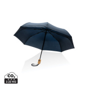 21" bambus auto-open/close dáždnik Impact zo 190T RPET AWARE - XD Collection