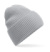 Čiapka Oversized Cuffed Beanie - Beechfield, farba - light grey, veľkosť - One Size
