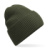 Čiapka Oversized Cuffed Beanie - Beechfield, farba - olive green, veľkosť - One Size