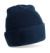 Čiapka Recycled Original Patch Beanie - Beechfield, farba - french navy, veľkosť - One Size