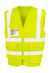 Vesta Heavy Duty Polycotton Security Vest - Result, farba - fluorescent yellow, veľkosť - S